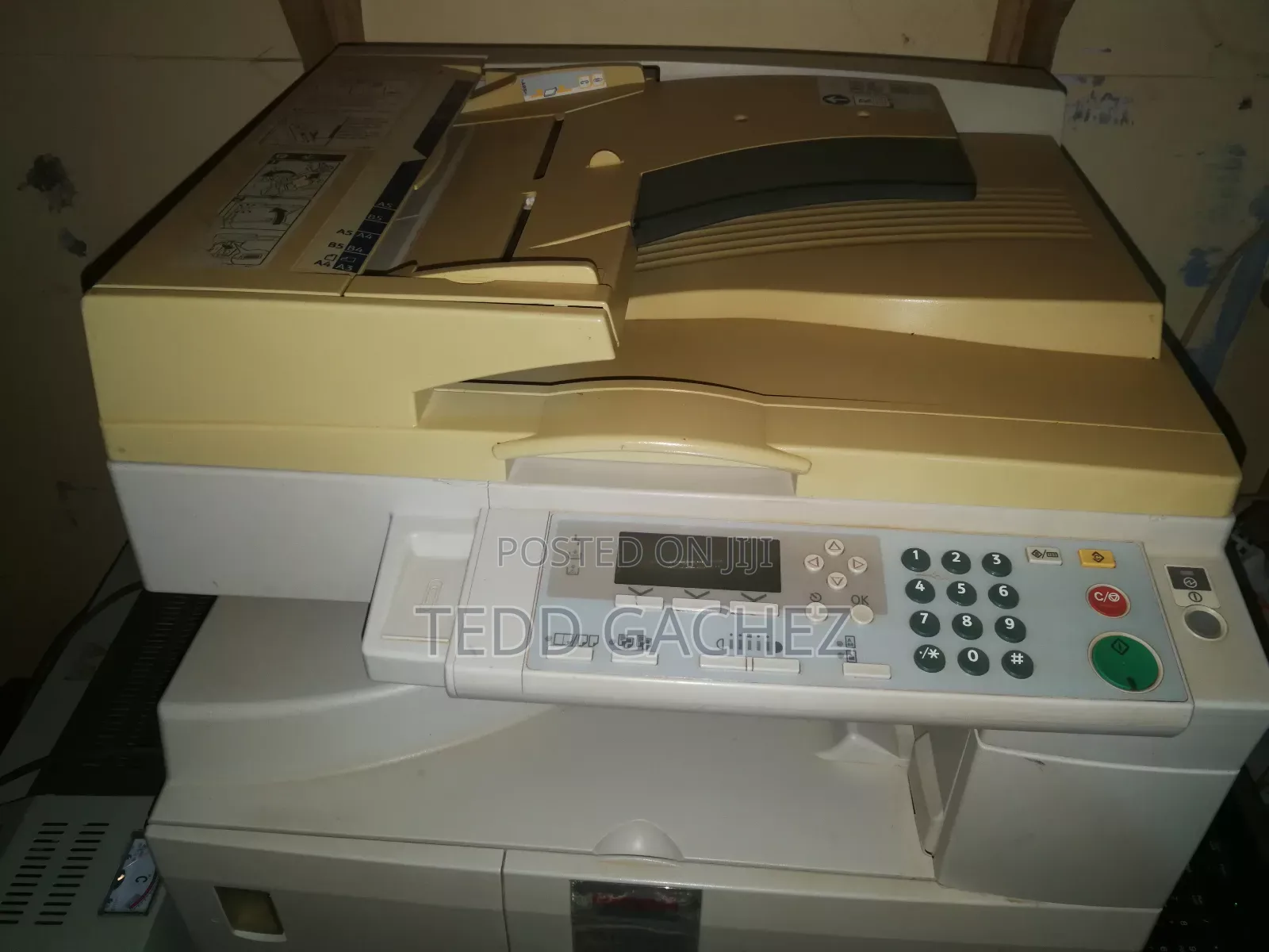 Ricoh Aficio Mp 1600 and Hp Deskjet 1510 Printers