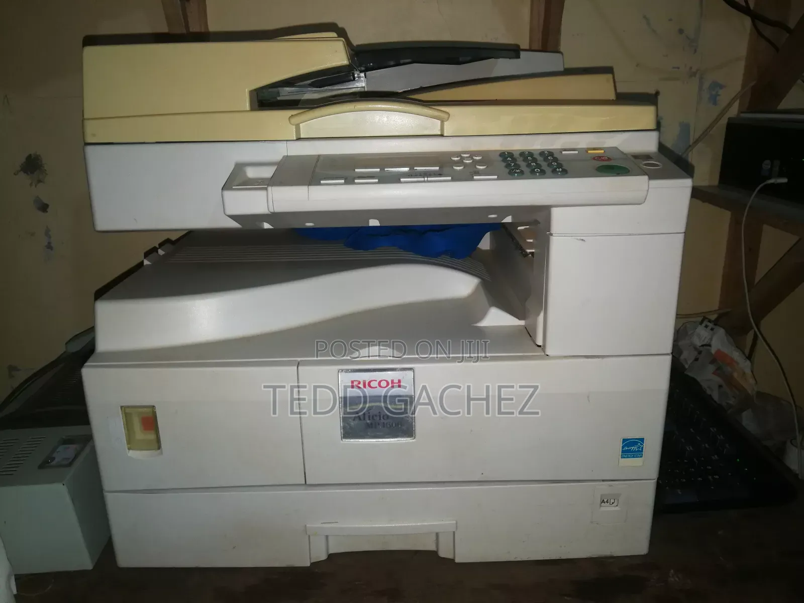 Ricoh Aficio Mp 1600 and Hp Deskjet 1510 Printers
