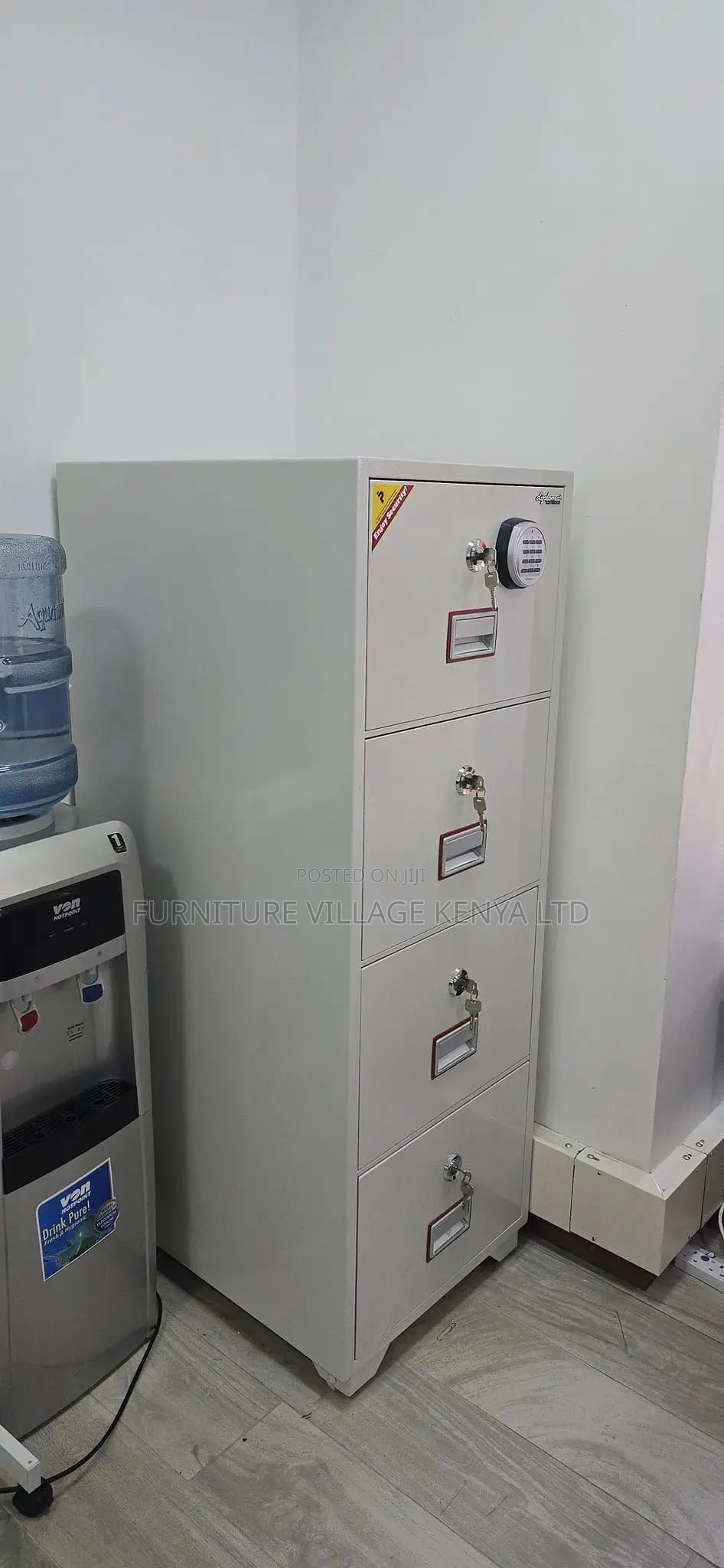 4-Drawers Diplomat Fireproof Safe