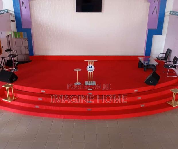 Red Beautiful Wall to Wall Adorable Carpet