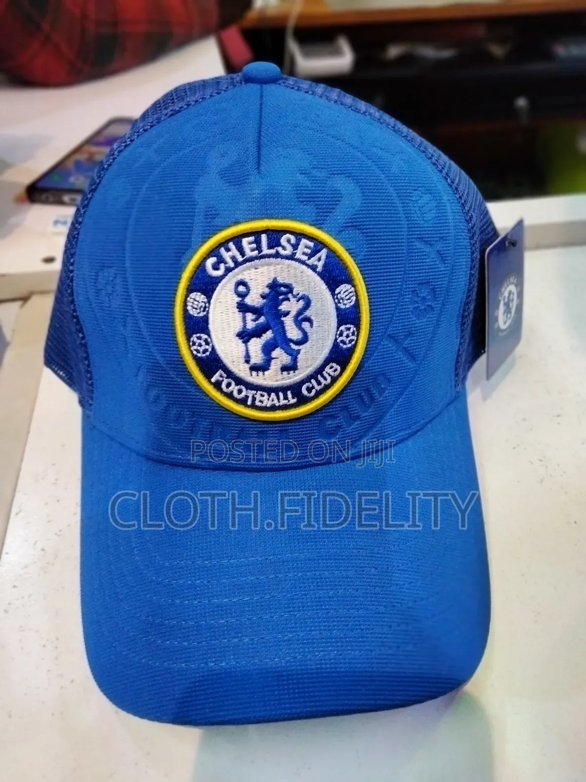 Chelsea Football Caps.