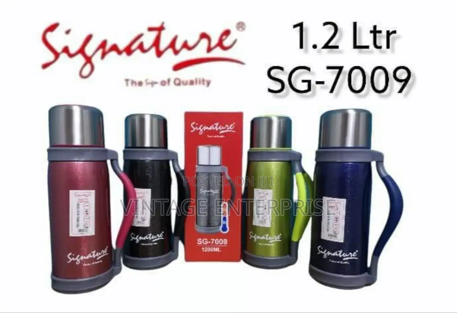 Signature Flask 1.2 Litres
