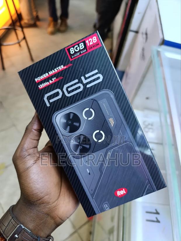 New Itel P55 Plus 128 GB Black - main view