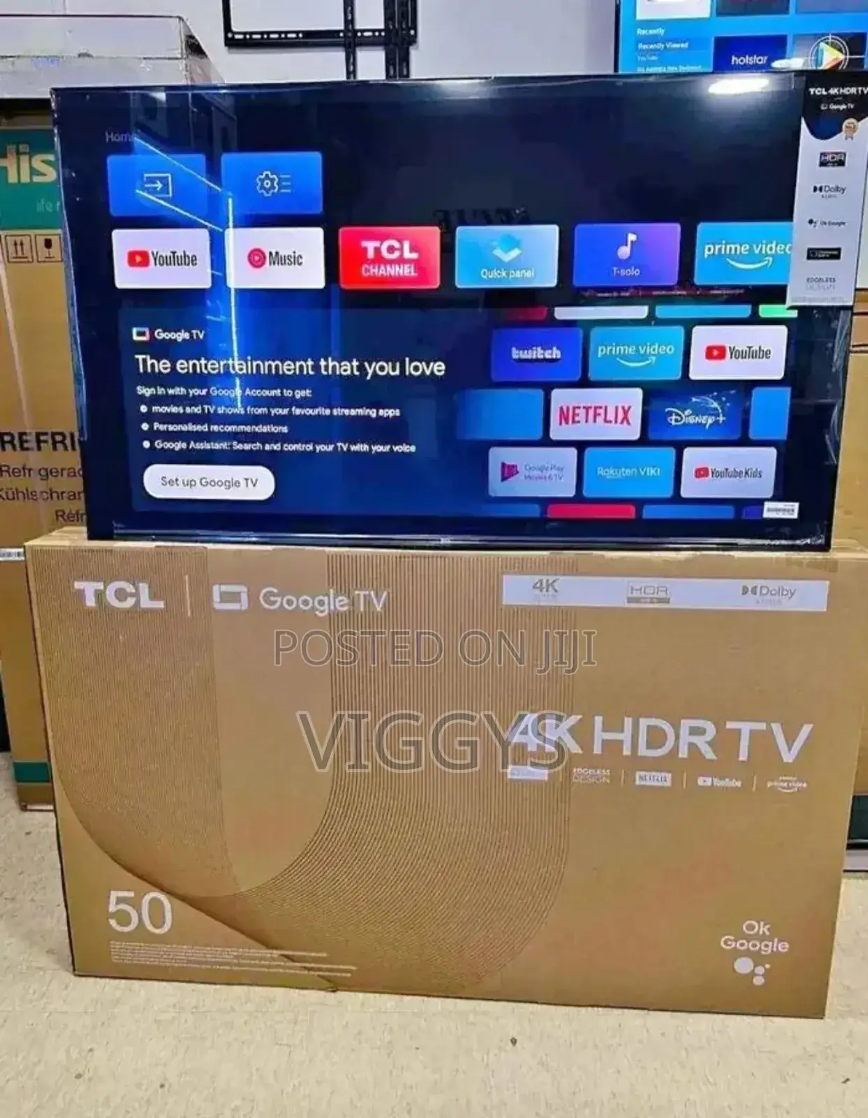 New Model TCL 50 Inch Goggle Tv G-6