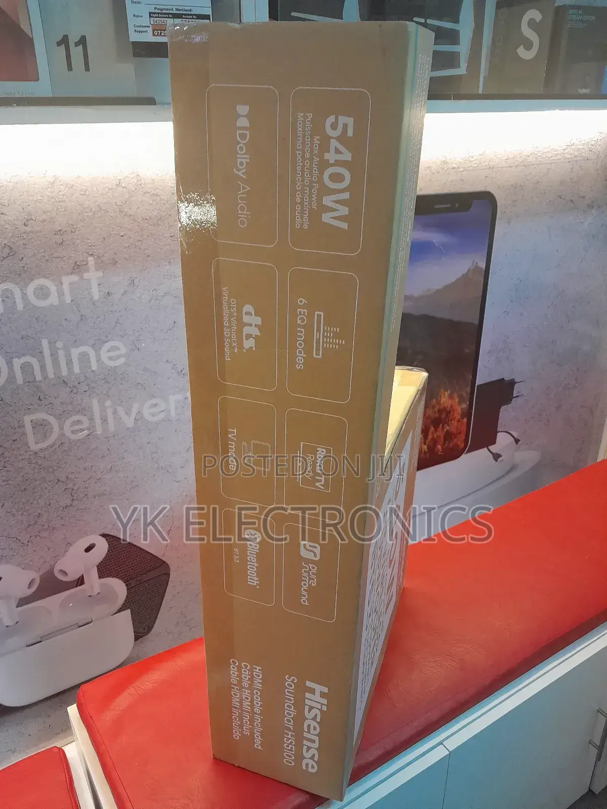 Hisense Hs5100 5.1ch Sounbar - 540w