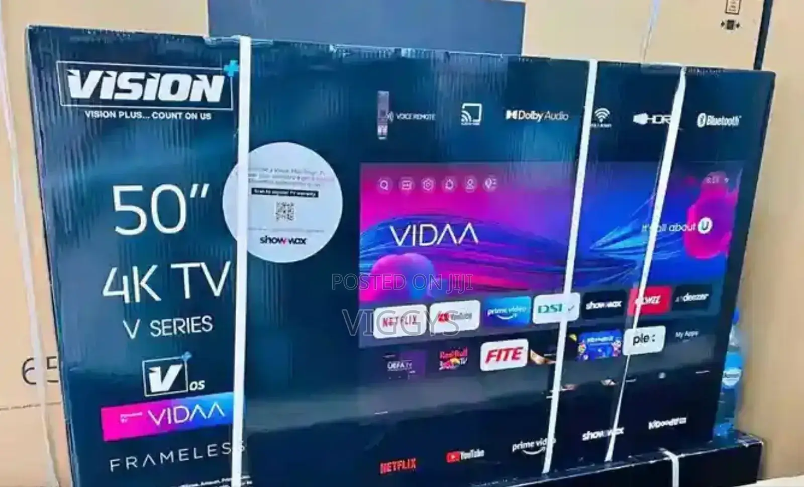 Good Working Vision 50 Inches Smart Tv S-6