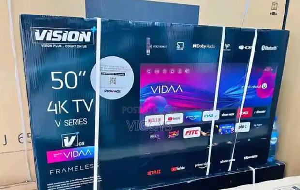 50 Inch 4 K VIDAA Vision Smart TV v-50 - main view