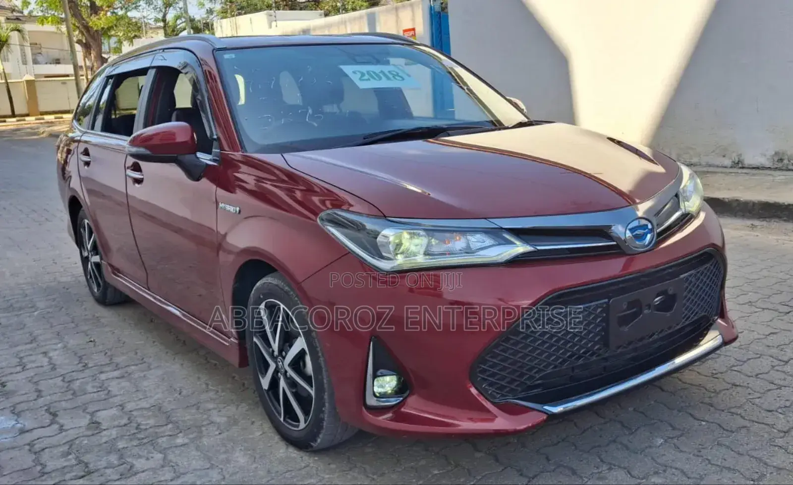 Toyota Corolla Fielder 2018 Burgundy