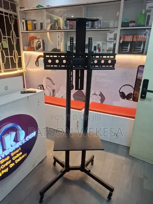 Adjustable TV Trolley Stand Suitable for 32-65 Inch
