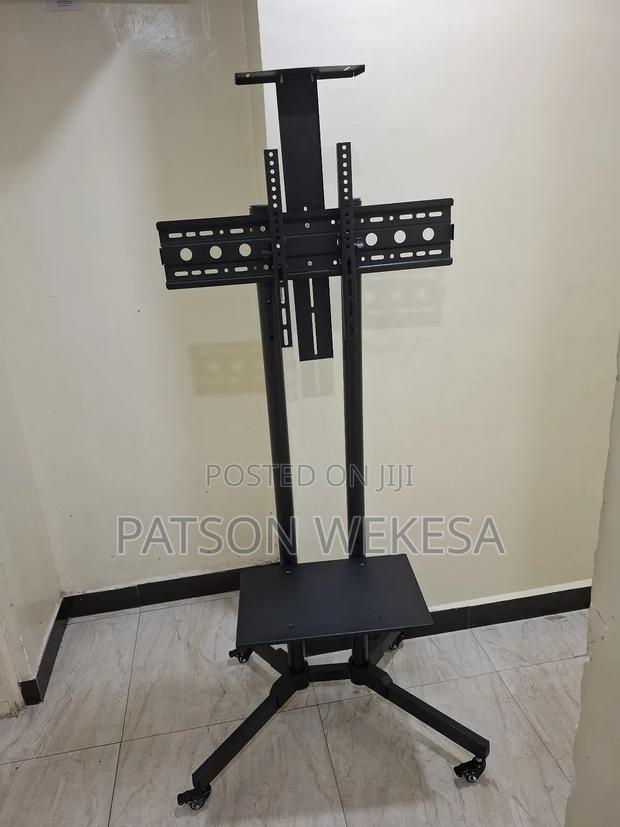 Adjustable TV Trolley Stand Suitable for 32-65 Inch - thumbnail 2