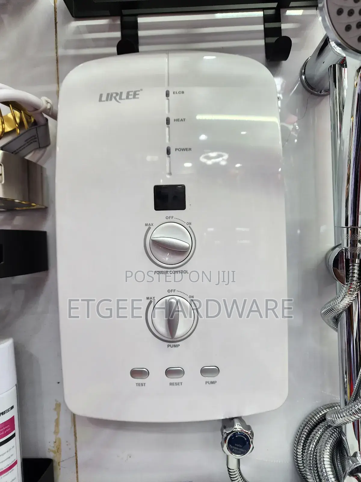 Lirlee Water Heater With Pump Shower