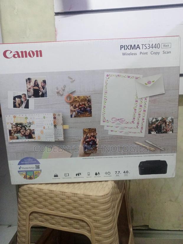 Canon Pixma Ts3440 All in One Wireless Printer /Ts3440