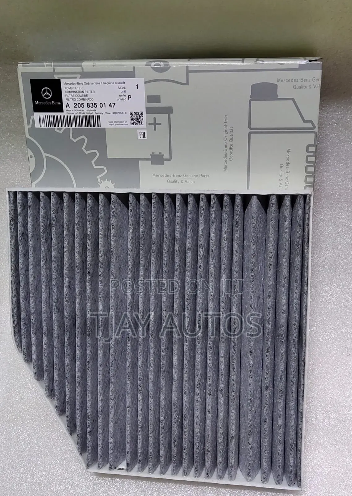 W205 Engine Cabin/Pollen Filter