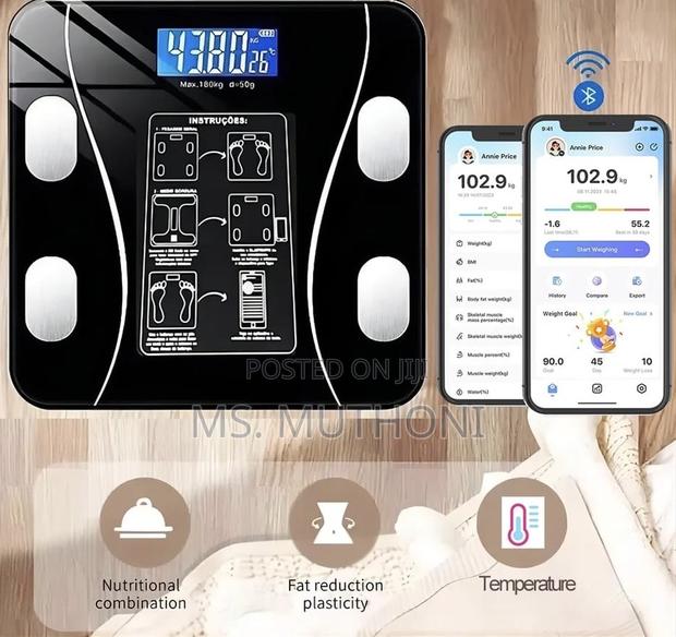 Bluetooth Body Fat Scale Digital Smart Body Weight Scale - main view