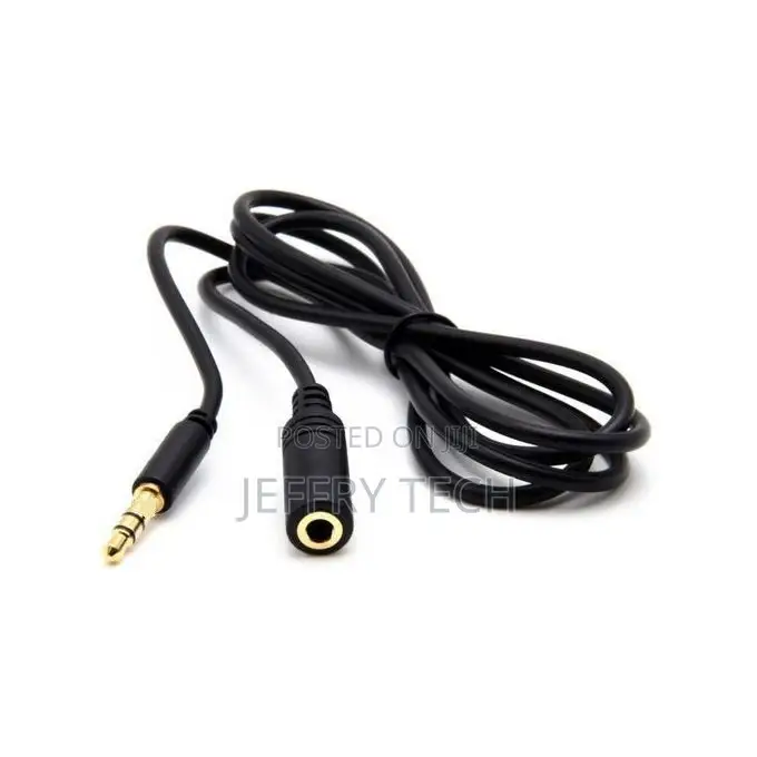 Jack Male Female Cable - 3M - Black