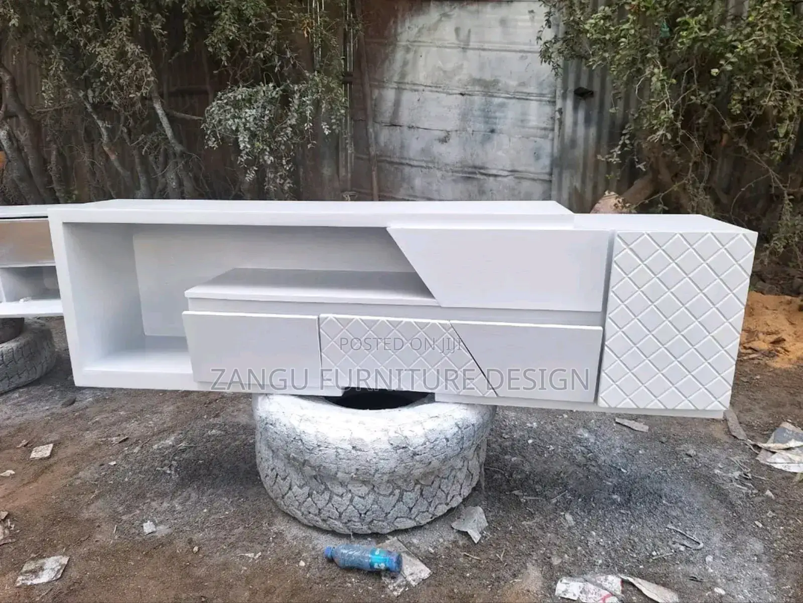 Modern White Tv Stand