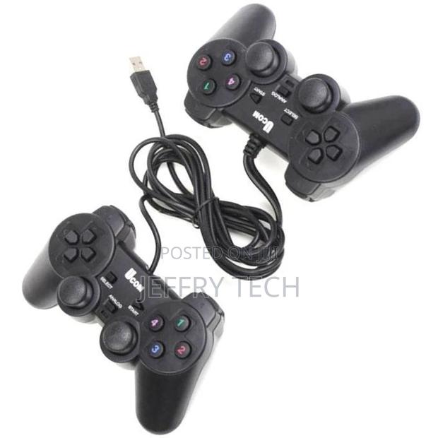Duo Controller USB Cable, Play 2 PC Game Control Joystick Du - thumbnail 3