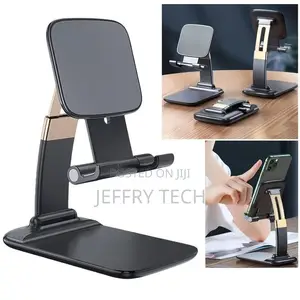 Foldable and Adjustable GSM Holder With Non-Slip Base
