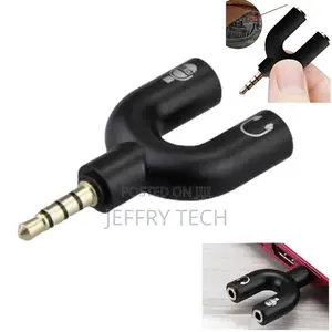 Audio Adapter Jack to 2xjack 3.5mm Orient Jh 222. Headphone