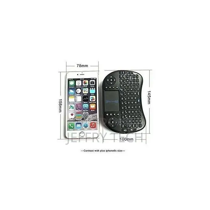 Rii FMKBTL1-IV1 I8+ BT Mini Wireless Bluetooth Backlight Tou