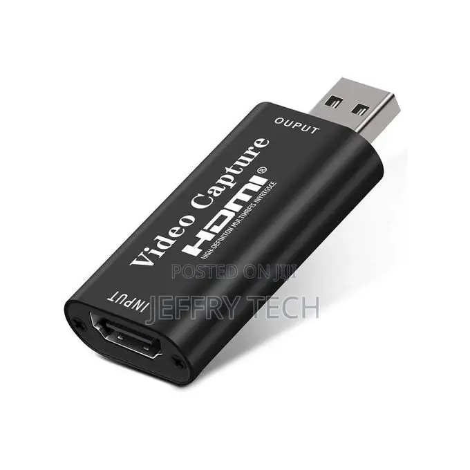 HDMI to USB 2.0 Video Capture Card - 1080p HD Streaming
