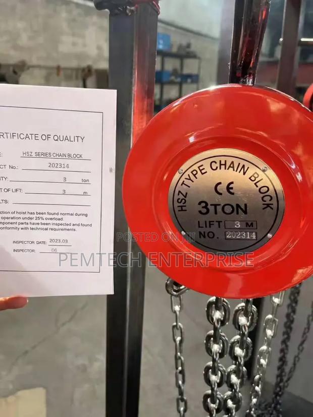 Chain Block 3 Tons (Pull Lift) - main view