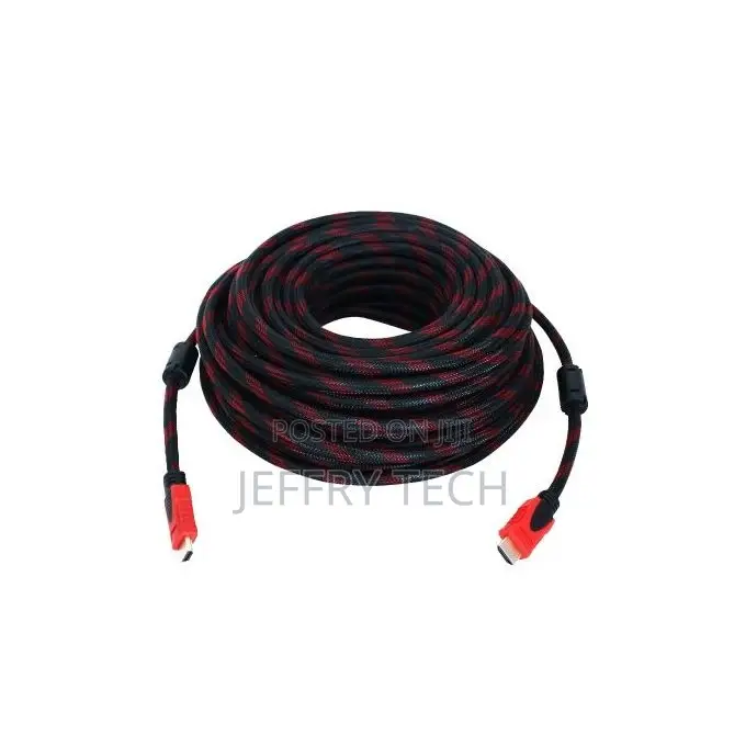 HDMI Male to HDMI Male Cable - 30 Meters - HDTV - Black
