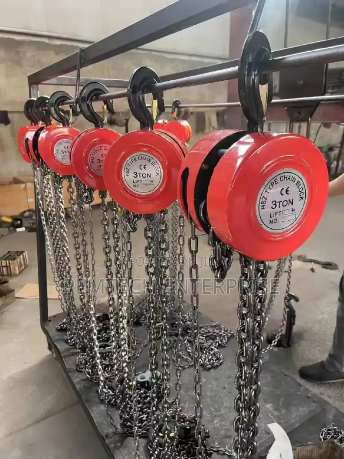 3T X 6m Chain Block