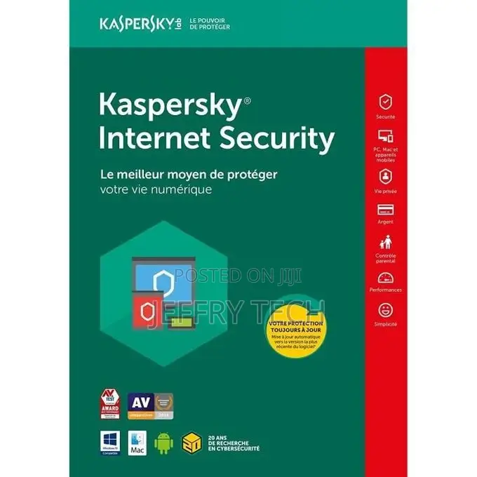 Kaspersky Internet Security 2024 - 1 Pc - 1 Year Warranty