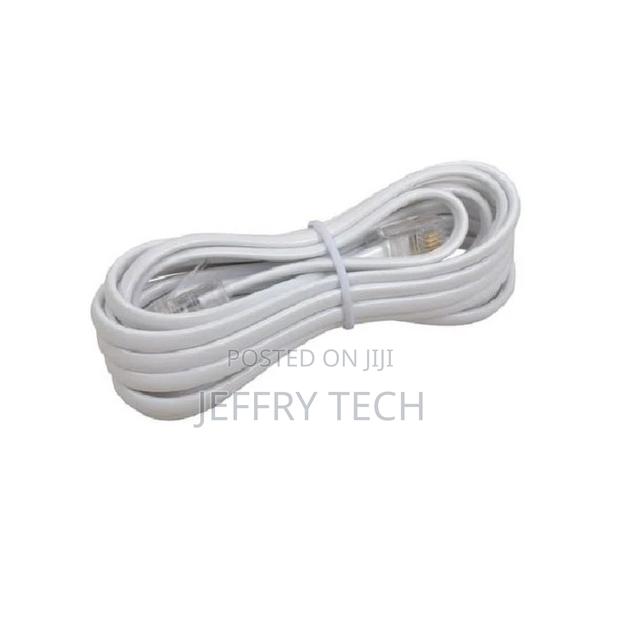 RJ11 Telephone Cord - RJ11: 1.8m - Grix