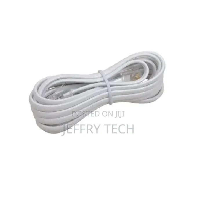 RJ11 Telephone Cord - RJ11: 1.8m - Grix