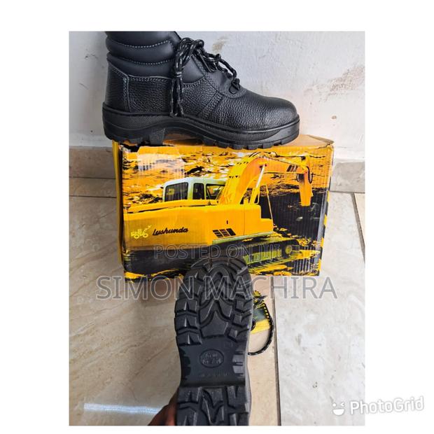 Hard Leather High Quality Safety Boots. Safety Shoes