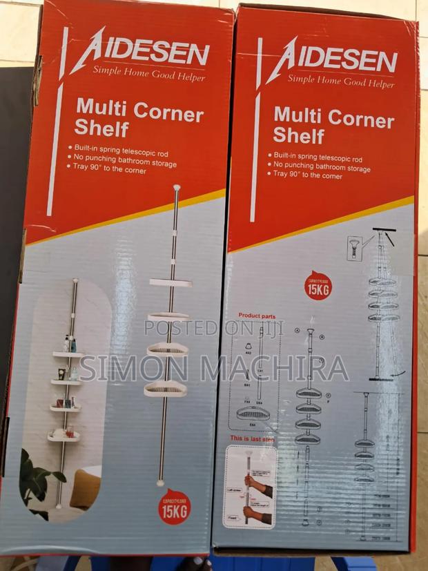 4 Layer Bathroom Corner Shelf