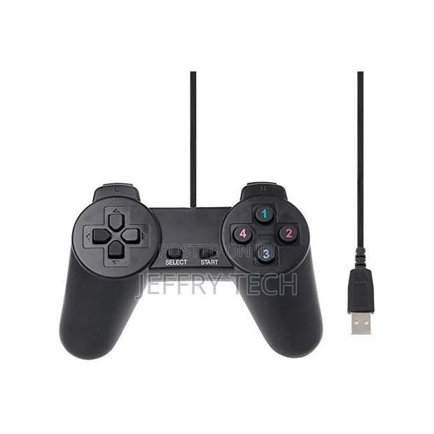 Macro Single Gamepad - USB - Black - main view