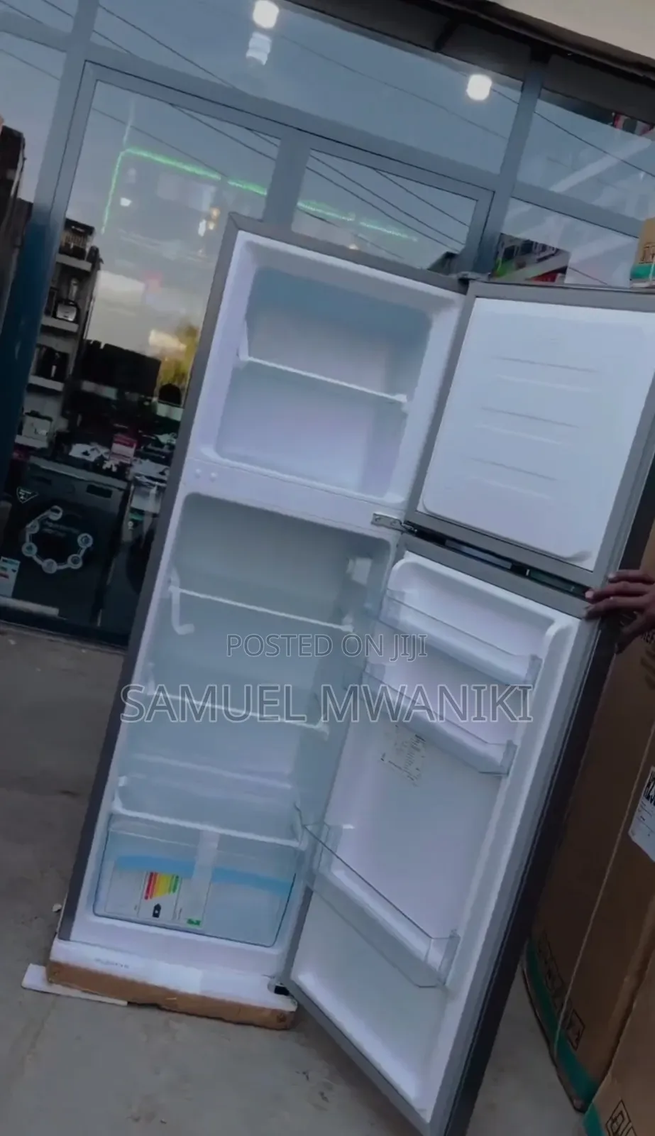 Hisense 154 Liters Double Door Refrigerator Ref154dr