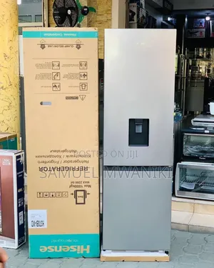 Hisense 286 Liters Bottom Mount Freezer Fridge + Dispenser