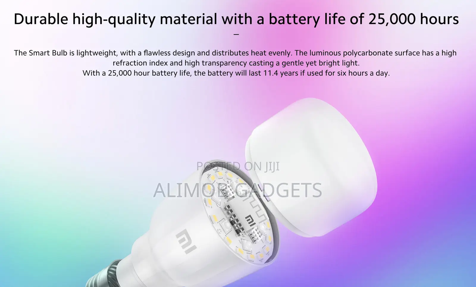 Mi Led Smart Bulb Essential White and Color | Wifi Bulb