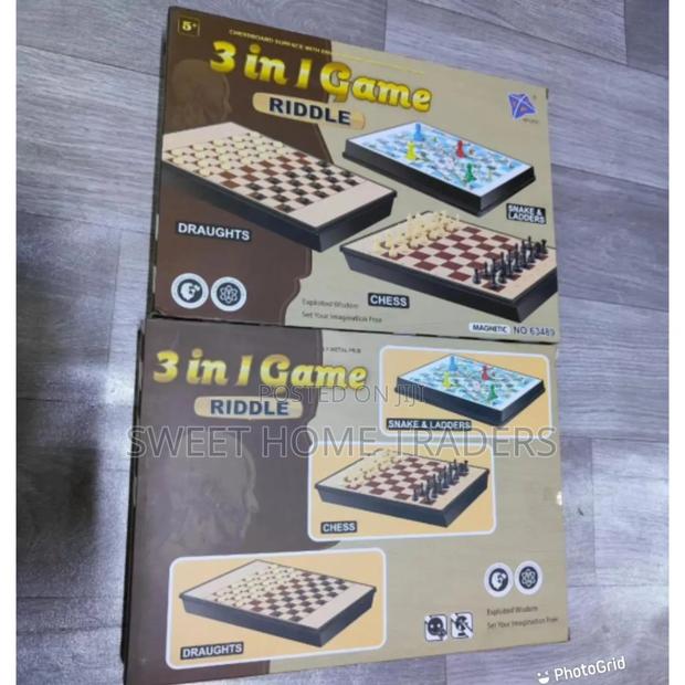 Riddle 3 in 1 Game - main view