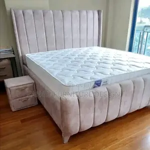 Modern White Chester Bed