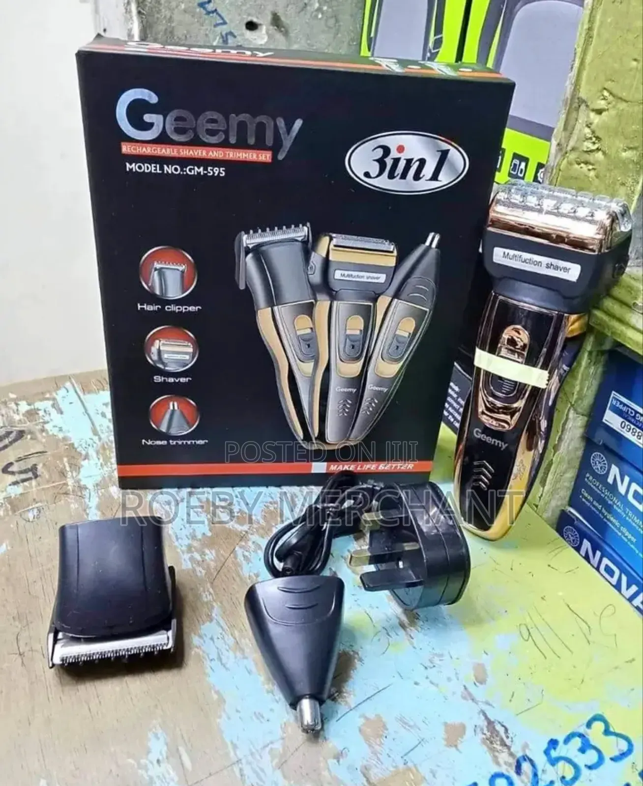 Geemy 3in1 Shaving Machine