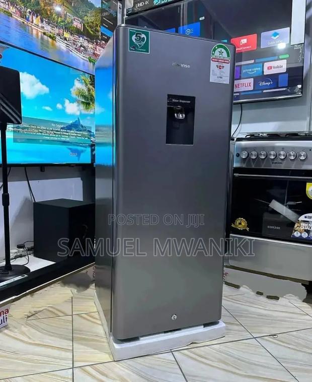 Hisense 176 Liters Single Door Fridge With Water Dispenser - main view