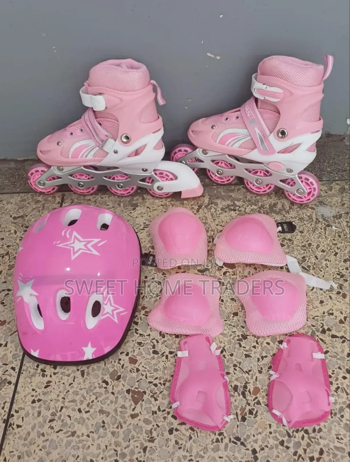 Complete Set Skating Shoes Pink