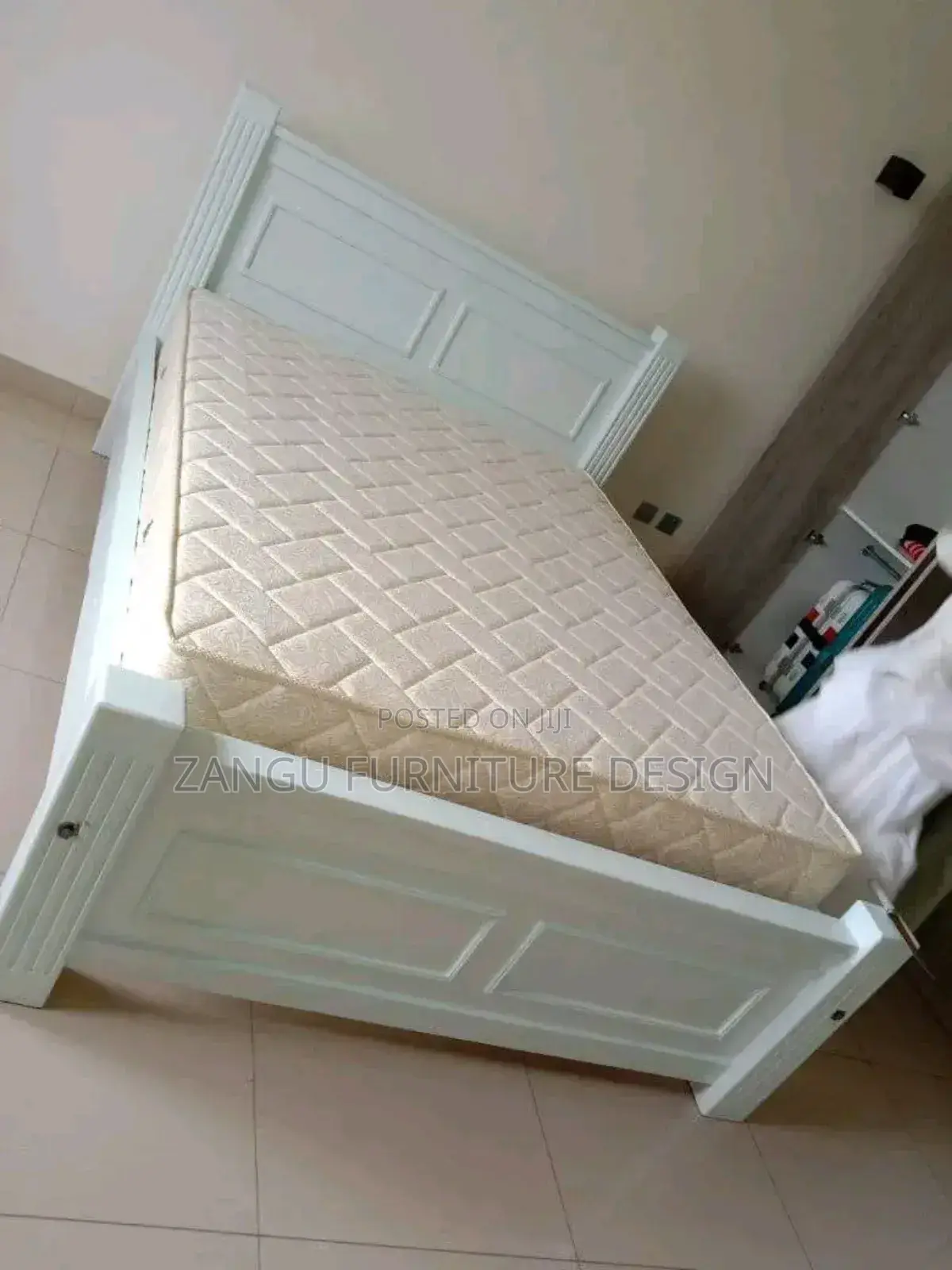 White Beds Available 4*6