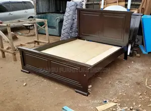 Modern Chocolate Bed Available