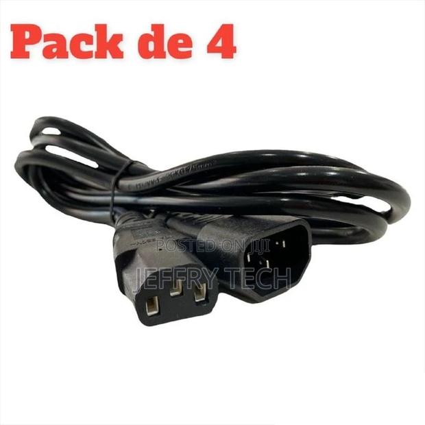 Pack of 4 Inverter Power Cables