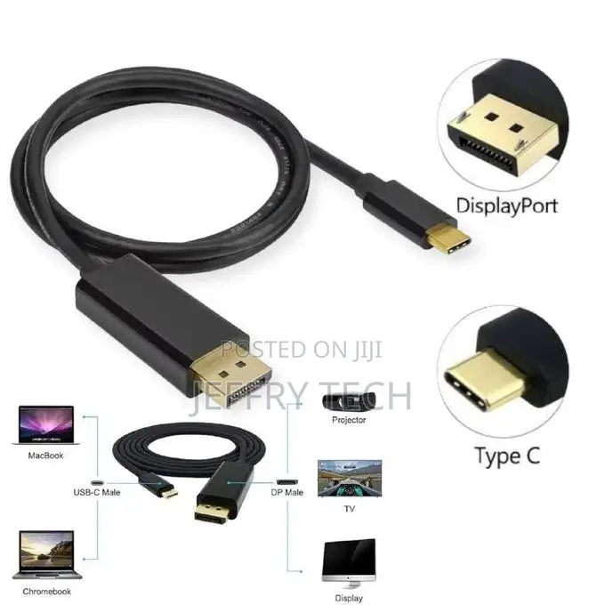 Type C 3.1 to Display Port Adapter Cable