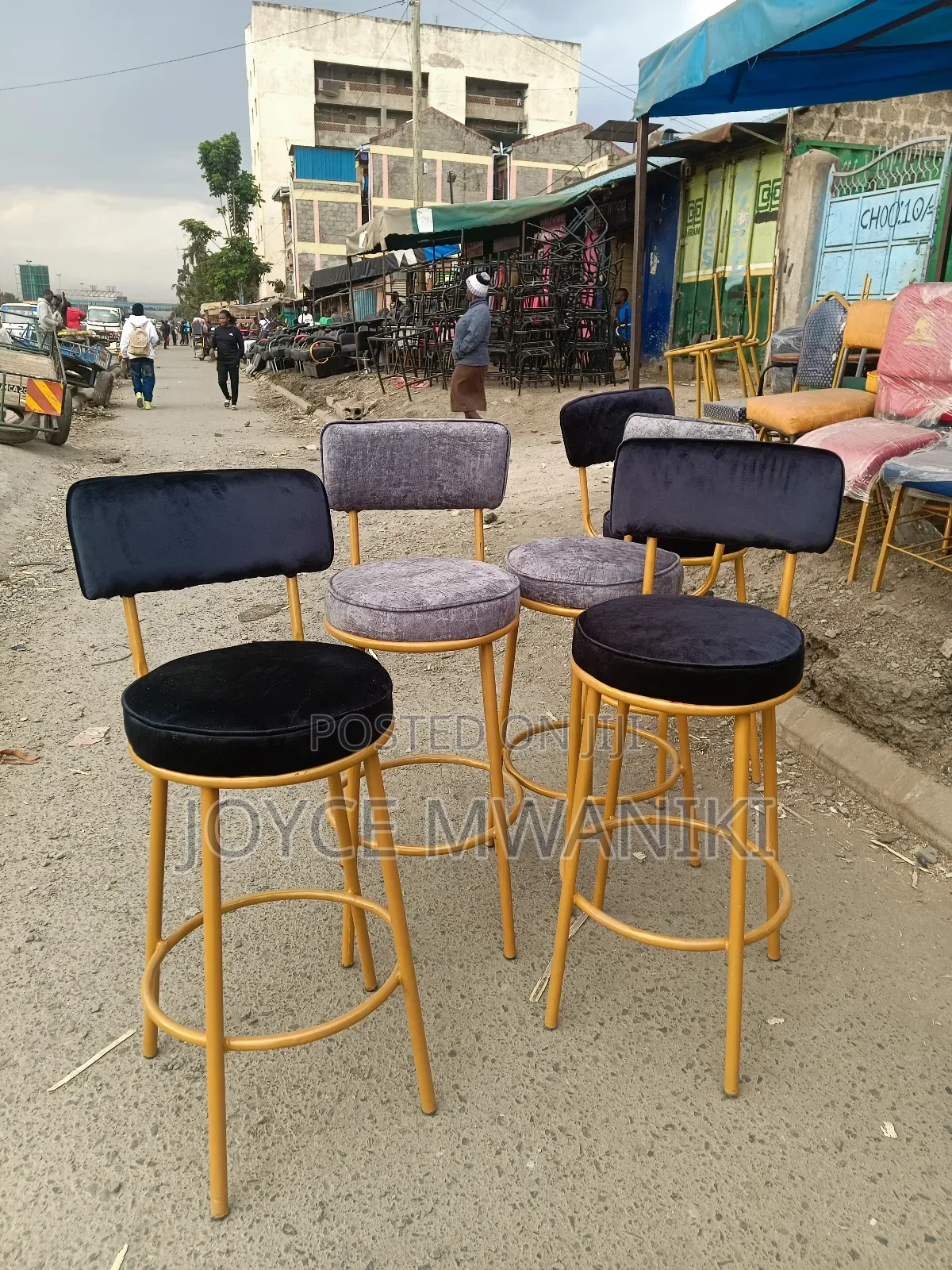 Counter Stools, Different Colours.