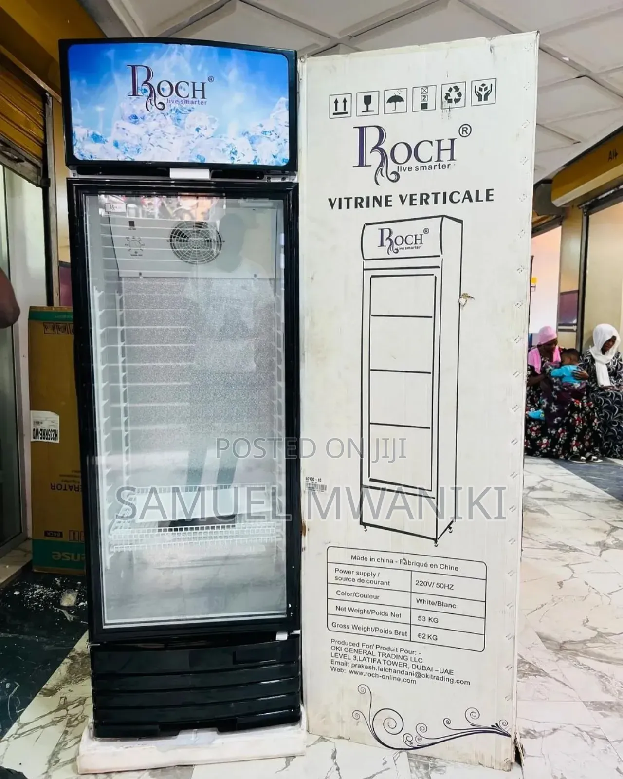 Roch 209L Showcase Fridge