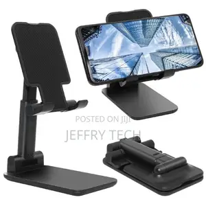 Foldable and Adjustable GSM Holder With Non-Slip Base