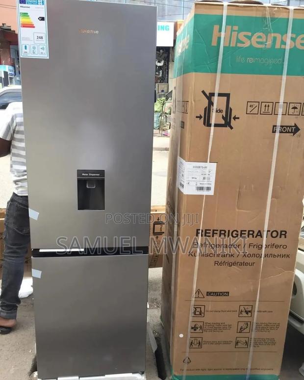 Hisense 286L Combi Defrost Refrigerator With Water Dispenser - main view